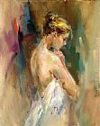 Anna Razumovskaya Silent Prayer painting